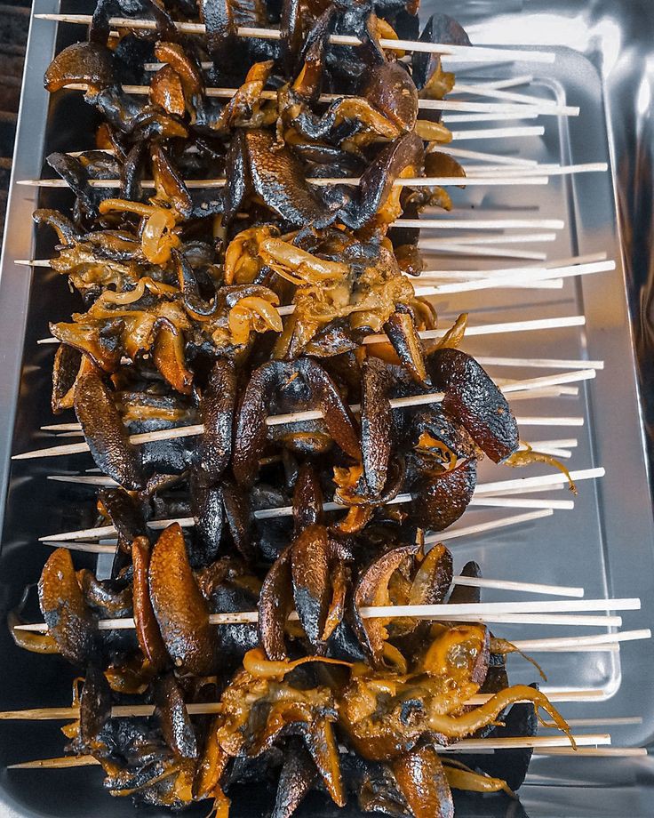 Brochette d'escargots